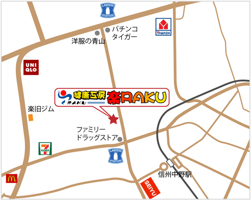 中野市健康工房楽RAKU